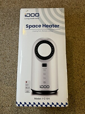 #ad iDOO Electric Ceramic Space Heater For Large Rooms. Remote Control $55.99