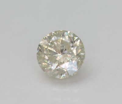 #ad Certified 0.61 Carat J SI2 Round Brilliant Enhanced Natural Diamond 5.22mm 3VG $262.99
