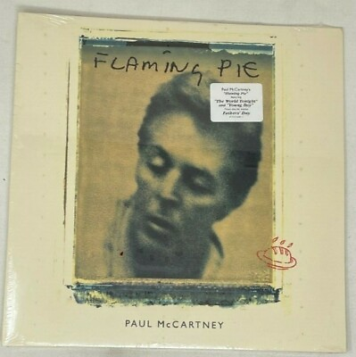 #ad Paul McCartney 1997 Flaming Pie Sealed Vinyl LP with Hype Sticker $59.97