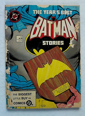 #ad Old The Best Of DC Batman Stories English Comic Issue 62 Adventure Magazine 1985 $29.99