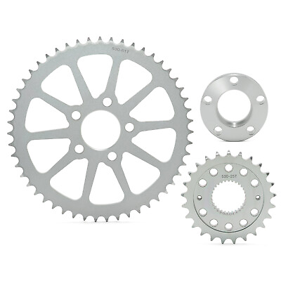 #ad 25T Front 51T Rear Drive Sprocket Conversion Kit for Harley Softail Dyna 18 UP $164.99