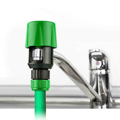 #ad Kitchen Garden Hose Pipe Connector Rounds Square Mixer Taps UK Hot Adapter 6T5E $4.49