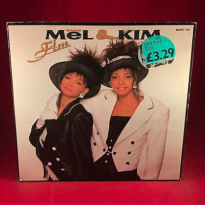#ad MEL amp; KIM F.L.M. 1987 UK 3 track 12quot; Vinyl Single Stock Aitken Waterman SAW A GBP 9.30
