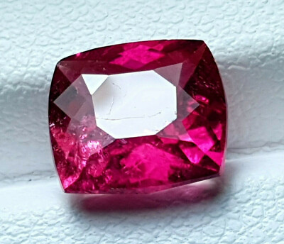 #ad 3 Carats Top Quality Beautiful Color Rubillite Cut Stone 9.3*8.9*5.27mm Size $308.00