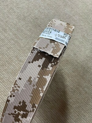 #ad TEXCEL Military Webbing AOR1 Digital Camo Double Side Mil Spec 2quot; 100 Yard Roll $100.00