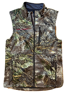 #ad Core 4 Element Realtree Xtra Camo Hunting Vest Full Zip Men#x27;s Small $34.95