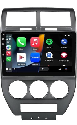 #ad Android 12 CarPlay Car Stereo Radio Fits Jeep Patriot Compass 2007 2009 232G $109.89