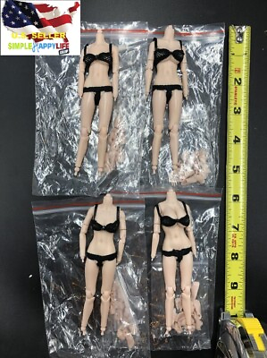 #ad 1 12 SCALE Flexible Joint Female Body Pale Suntan Figure 6quot; Model XL bust ❶USA❶ $17.95