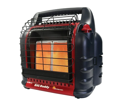 #ad Mr. Heater BIG Buddy Portable Propane Heater Red MH18B NEW FREE SHIPPING . $135.00