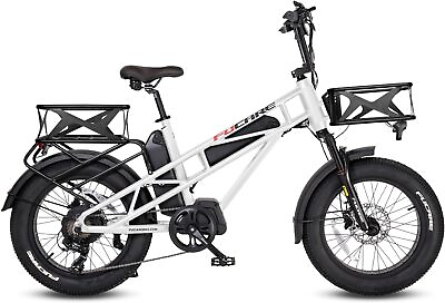 #ad Fucare Electric Bike for Adults Dual Battery 48V 30AH Long Range Cargo Ebikes $1099.00