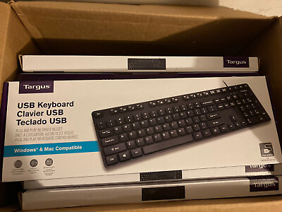 #ad 9 Targus AKB30USZ Wired Keyboards $20.00