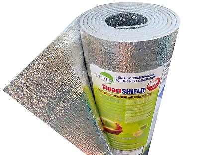 #ad Smartshield Insulation Roll Reflective Foam Core Radiant Reflectiveinsulation $41.71
