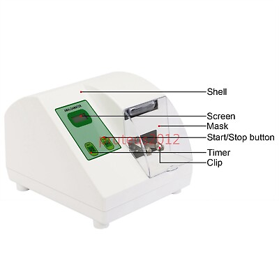#ad Dental Digital Amalgamator Amalgam Capsule Mixer High Speed Lab Safety Device $147.82