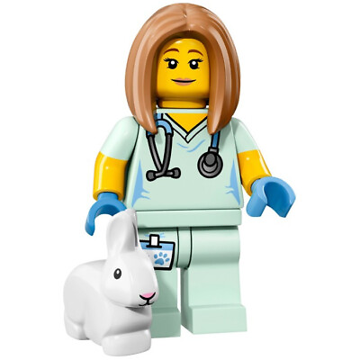 #ad LEGO Series 17 Collectible Minifigures 71018 Veterinarian SEALED $12.95