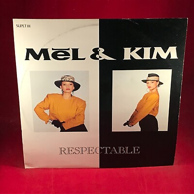#ad MEL amp; KIM Respectable 1987 UK 3 track 12quot; Vinyl Single Stock Aitken Waterman B GBP 8.84