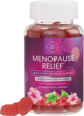 #ad Embrace Comfort Natural Menopause Gummies Hot Flash Relief amp; Mood Support 💖 $36.96