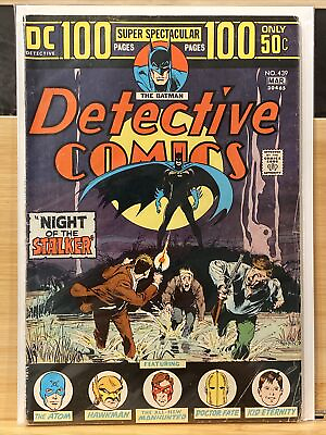 #ad Detective Comics #439 Bronze age Super Size Batman FN 6.0 100 Pages $32.99