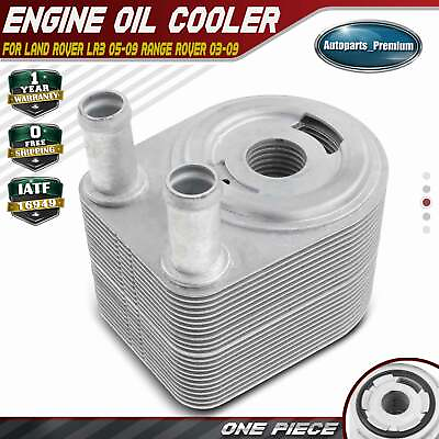 #ad Engine Oil Cooler for Land Rover LR3 05 09 Range Rover 03 09 Range Rover Sport $31.99