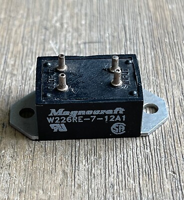 #ad MAGNECRAFT W226RE 7 12A1 RELAY $10.00