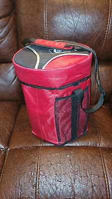 #ad The Bag Factory Folding Portable Insulated Seat Cooler Honda Red 18 Can $32.00