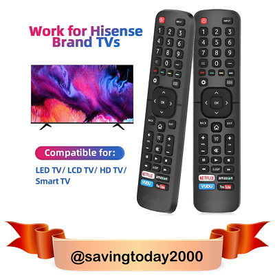 #ad New Remote for HIsense Sharp TV LC 17360N5100U LC 17360N6200U LC 17360N7000U $8.39