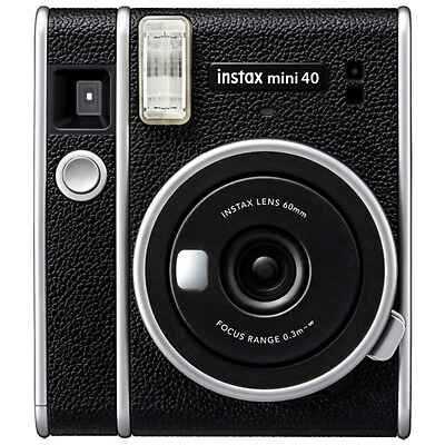 #ad Fujifilm Instax Mini 40 Instant Camera Black $79.99