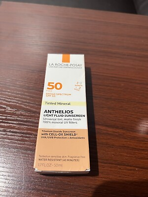 #ad La Roche Posay Anthelios Mineral Tinted Ultra Light Sunscreen Fluid 1.7oz 02 25 $18.99