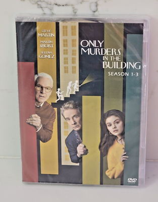 #ad Only Murders in the Building : the Complete Seasons 1 3 DVD 6 Disc Set NEW USA $23.99