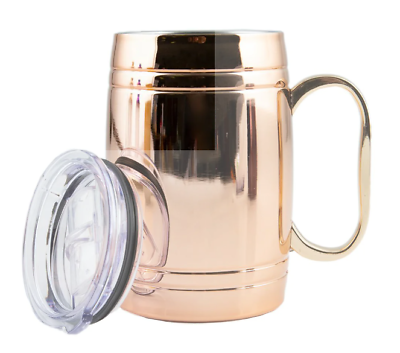 #ad 6PACK Cambridge 20 Oz Insulated Copper Beer Mug $24.99