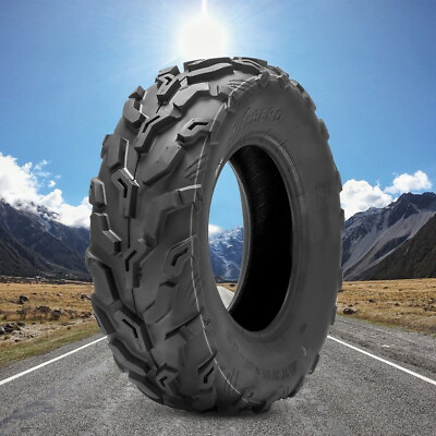 #ad 25x8 12 ATV Tires 6Ply UTV Tire 25x8x12 Heavy Duty MUD All Terrain 25 8 12 Tyre $47.99