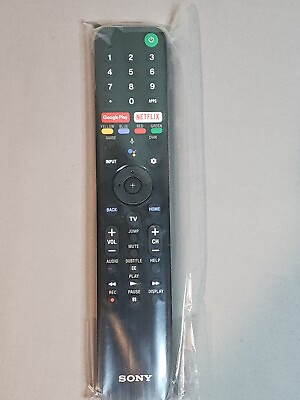 #ad Sony Remote Control RMF TX500U Voice Control Genuine Original NEW Black $22.00
