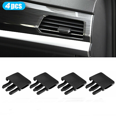 #ad 4PCS Universal Car Front Center AC Vent Air Conditioning Vent Outlet Tab Clips $5.90