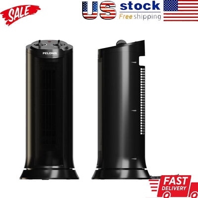 #ad 17quot; 1500W Ceramic Tower Space Heater Portable Freestanding Heater Home Office $32.68