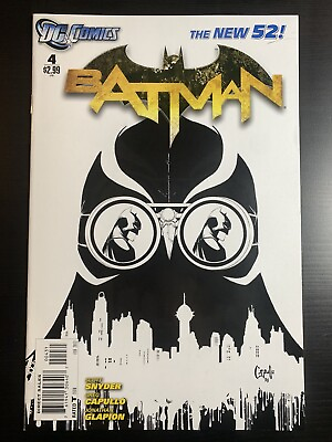 #ad Batman #4 VF NM DC 2012 Sketch Variant 1:200 Combined Shipping Available $199.00