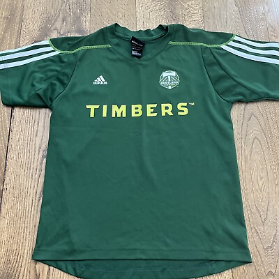 #ad adidas Portland Timbers Soccer Jersey Youth Boys M 10 12 $12.99