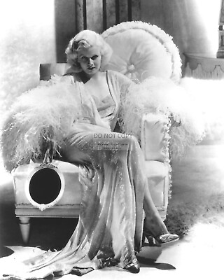 #ad JEAN HARLOW IN quot;DINNER AT EIGHTquot; 8X10 PUBLICITY PHOTO MW304 $8.87