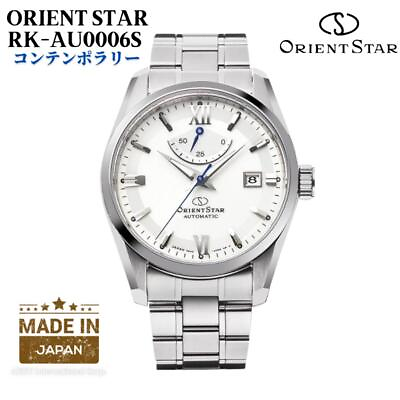 #ad Orient Star Contemporary collection RK AU0006S Automatic winding White dial New $432.99