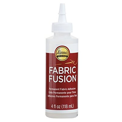 #ad Aleene s Fabric Fusion Permanent Fabric Adhesive Glue Fabri Craft Fashion 4oz $9.78