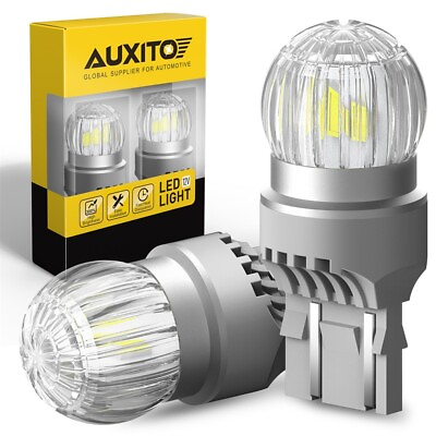#ad 992 LED White Reverse Backup Light 7443 Turn Signal Light Bulbs Combo Kit CANbus $12.99