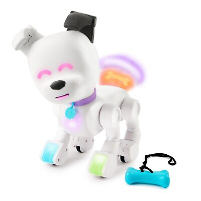 #ad Dog E Interactive Robot Dog with Colorful LED Lights 200 Sounds amp; Reactions... $102.60