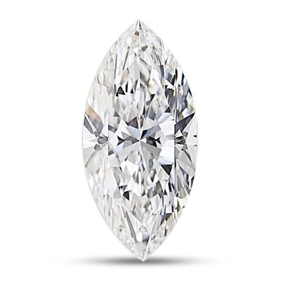 #ad White Diamond Marquise Cut 1.14 Ct Natural VVS1 D Grade gemstone RE012 $33.65