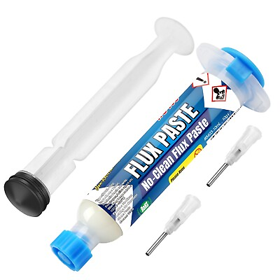 #ad BEEYUIHF Soldering Flux Paste No Clean Smooth Flow flux 10mL Syringe #8403 $9.99