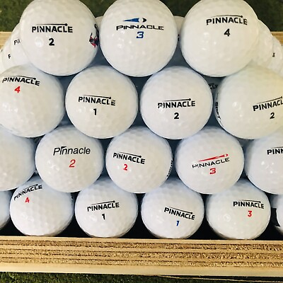 #ad 50 Near Mint 4A 5A Assorted Pinnacle Mix Used Golf Balls AAAA AAAAA $32.39