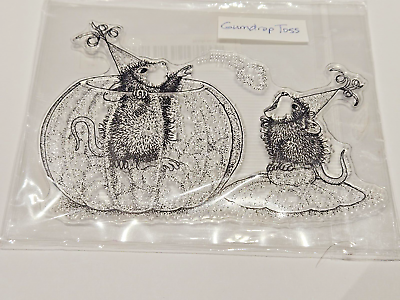 #ad Gumdrop Toss House Mouse Style Clear Stamp Gum Drop Card Making $9.99