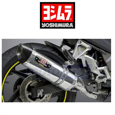 #ad Yoshimura R 77 Race Series Slip On for 2015 2019 Honda CBR300R ABS jh $524.39
