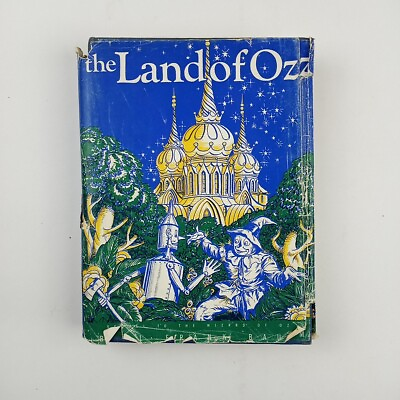 #ad Old THE LAND OF OZ Book 1932 L. FRANK BAUM WIZARD SEQUAL FAIRY TALE DOROTHY ART $45.99