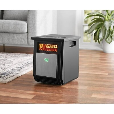 #ad Mainstays 1500W 4 Element Infrared Quartz Heater $60.00