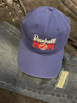 #ad Baseball Mom EMBROIDERED The Game Womens Cap Ladies Garment Washed Adjustable $22.99