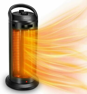 #ad #ad 1500W 2 In 1 Space Radiant Heater Quiet Oscillation Infrared Dual Protection $60.99