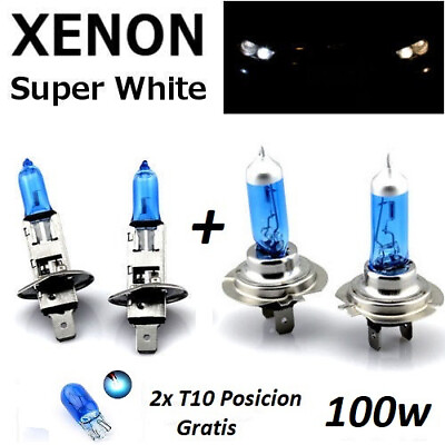 #ad H7 H1 12V 100W Xenon White 6000K Halogen Car Headlights Lamp Bulb Durable New $12.00